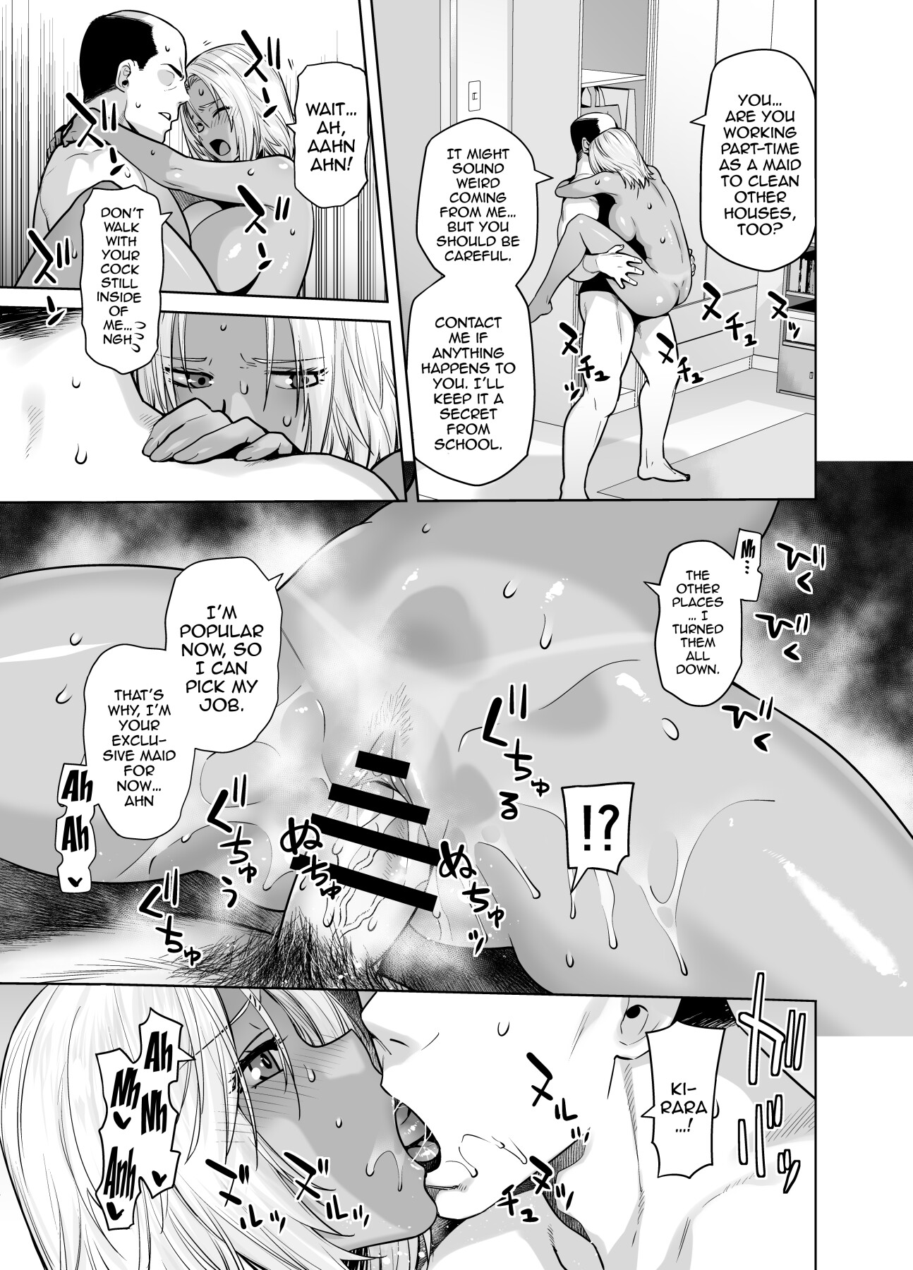 Hentai Manga Comic-The Black Gal Who Became The Homeroom Teacher's Maid 2-Read-32